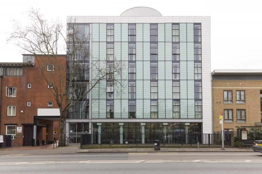 Davies Court student residence exterior