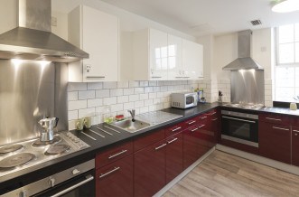 Angel Residence Accommodation - Kitchen