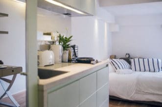 Camden Residence Accommodation - Studio Kitchen