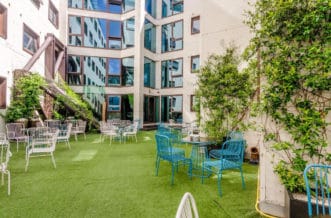 Camden Residence Accommodation - Courtyard