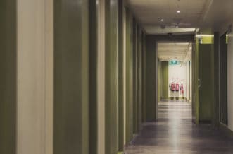 Willesden Residence Accommodation - Corridor