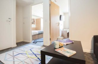 King's Cross Residence Accommodation - Living Area