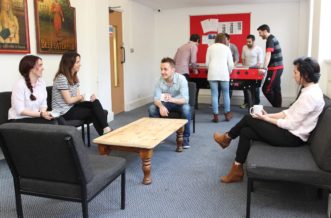 LHA Bowden Court living area