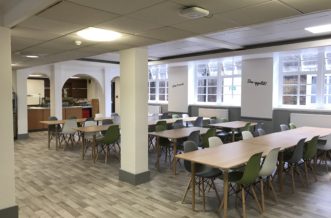 LHA Bowden Court dining area