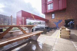 King's Cross residence accommodation - External