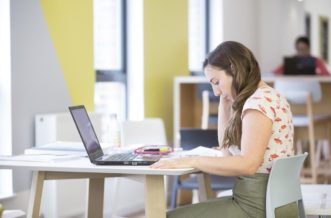 St Pancras residence accommodation - Study Room