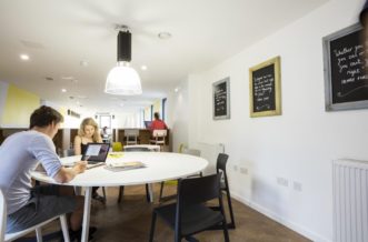 King's Cross residence accommodation - Study Room