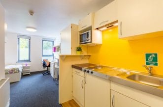 Fulham Residence Accommodation - Studio Kitchen