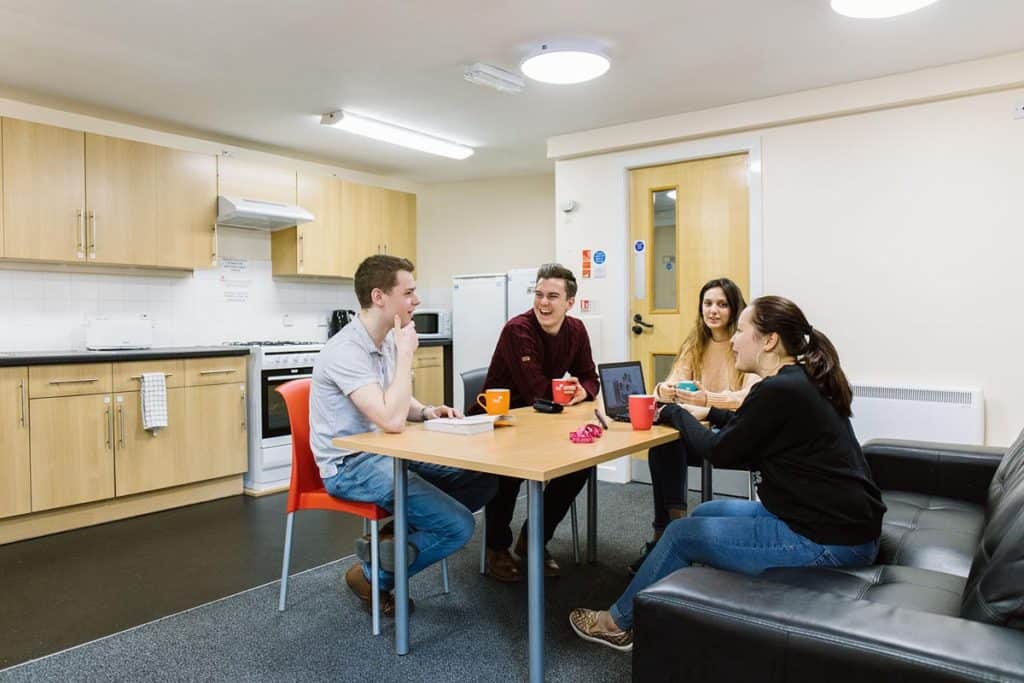 Liberty House Glasgow living area