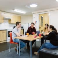 Liberty House Glasgow living area