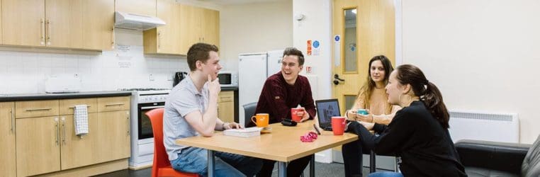 Liberty House Glasgow living area