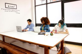 Bethnal Student Living study area