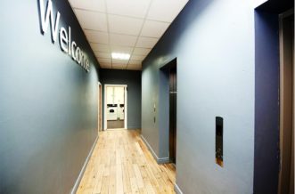 Bethnal Student Living corridor