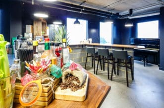 Chapter Spitalfields living area