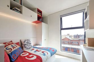 Vauxhall Residence Accommodation - Bedroom
