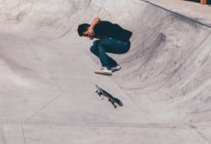 Skateboarden