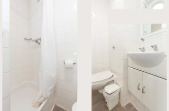 Waterloo Southwark residence accommodation - En Suite Bathroom