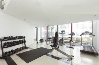 Southwark residence accommodation - Gym