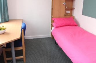 Waterloo Southwark residence accommodation - Single En Suite Bedroom