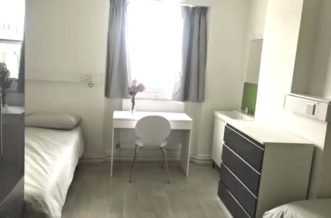 Paddington residence accommodation - Twin Room