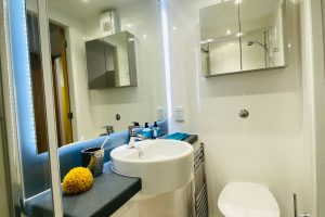 Mannequin House bathroom